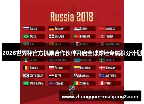 2026世界杯官方机票合作伙伴开启全球球迷专属积分计划 2026世界杯官方机票合作伙伴开启全球球迷专属积分计划